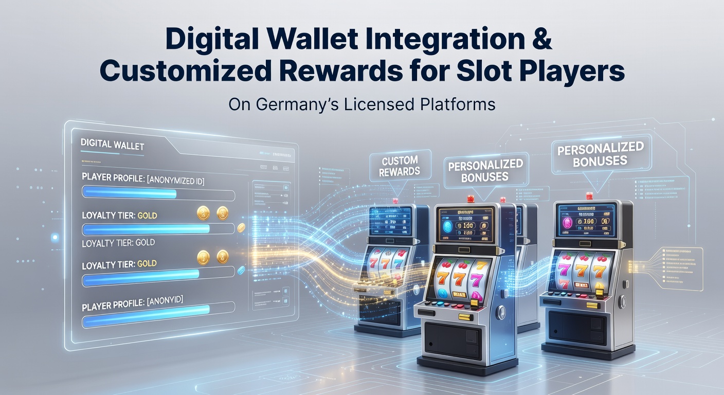 Integration digitaler Wallets in lizenzierten deutschen Casino-Plattformen zeigt benutzerdefinierte Belohnungsstrukturen für Slot-Spieler
