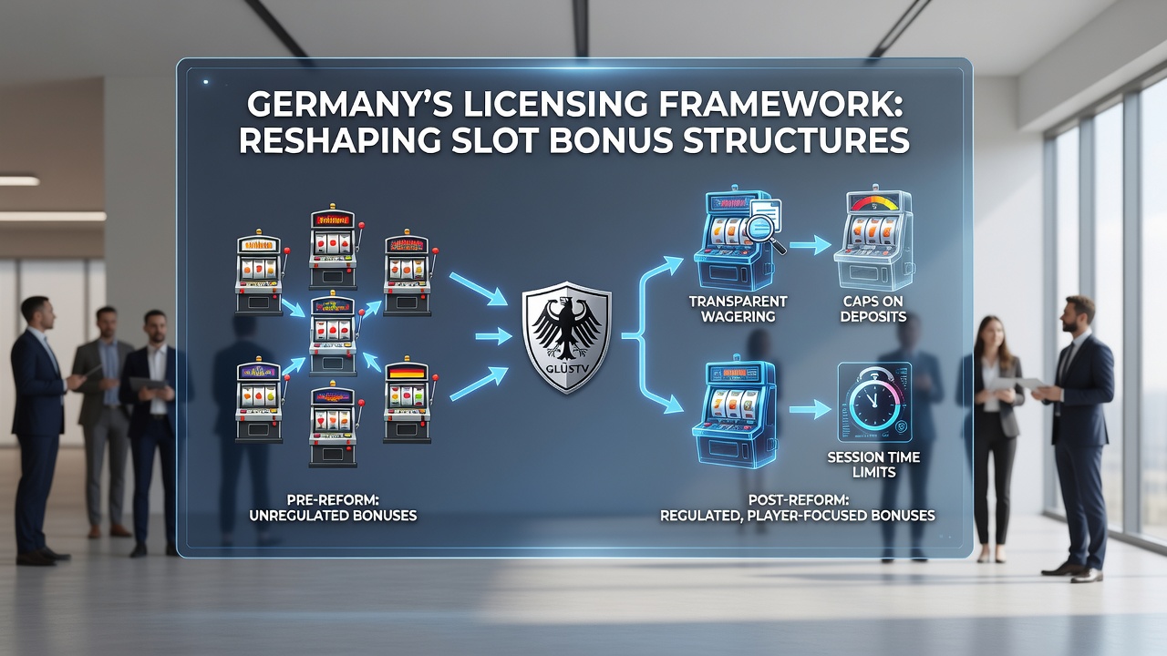Darstellung des deutschen Lizenzrahmens und seiner Auswirkungen auf Slot-Boni