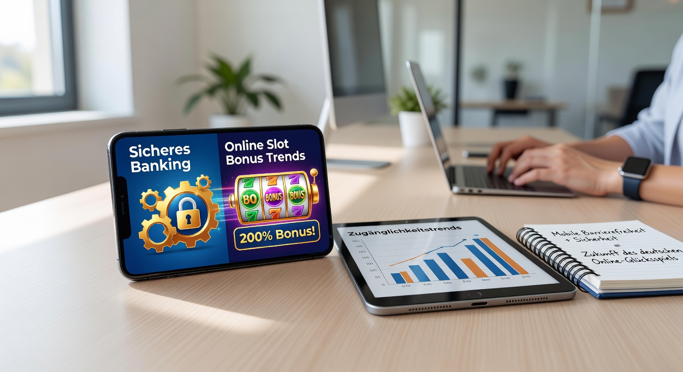Mobile Geräte und sichere Banking-Apps im Kontext deutscher Online-Slot-Boni