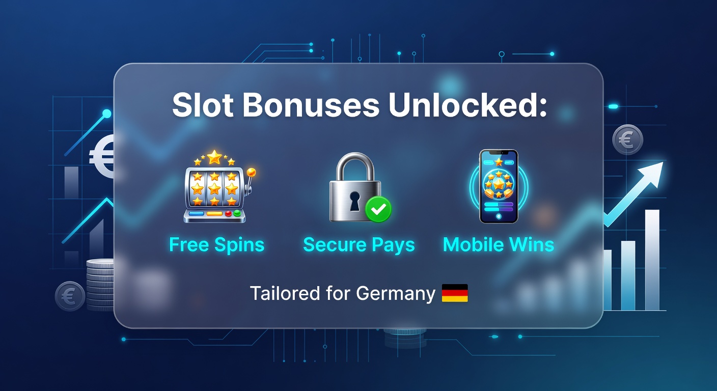 Smartphone mit laufendem Slot-Spiel, sicheren Zahlungssymbolen wie PayPal und Giropay sowie Freispiel-Pop-ups, illustriert für den deutschen Mobilmarkt